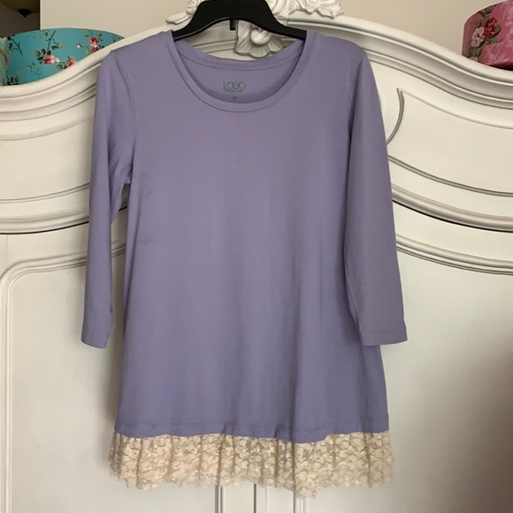 LOGO lavender tunic